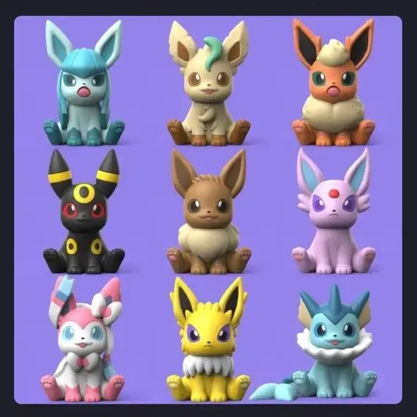 Eevee evolutions
