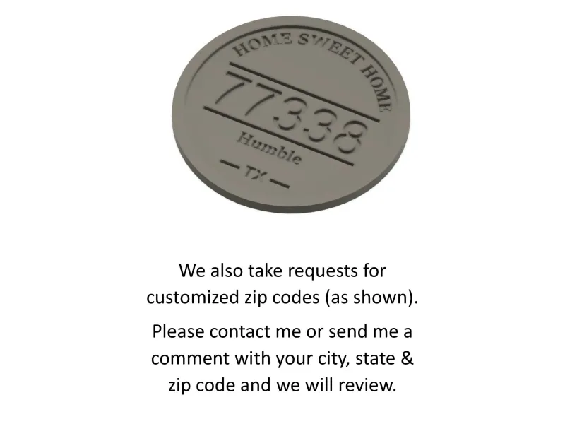 77338 Humble TX Coaster w/Holder (holds 6)
