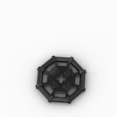 Plate 2X2 Octagonal LEGO