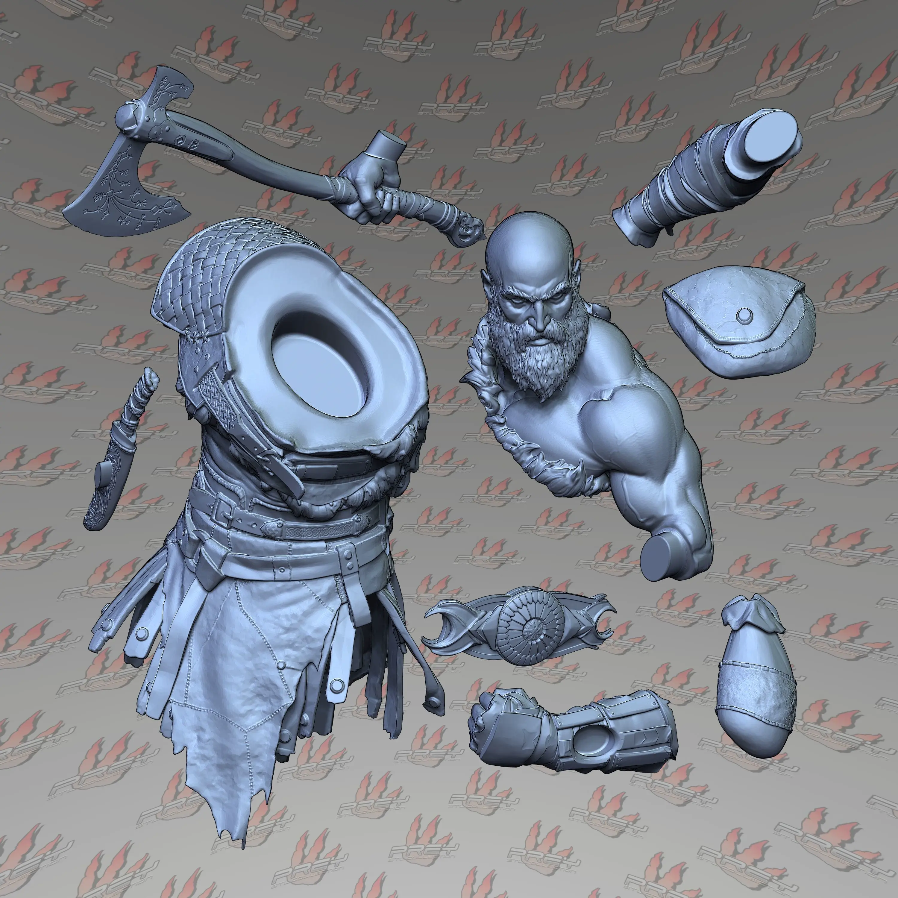 KRATOS BUST