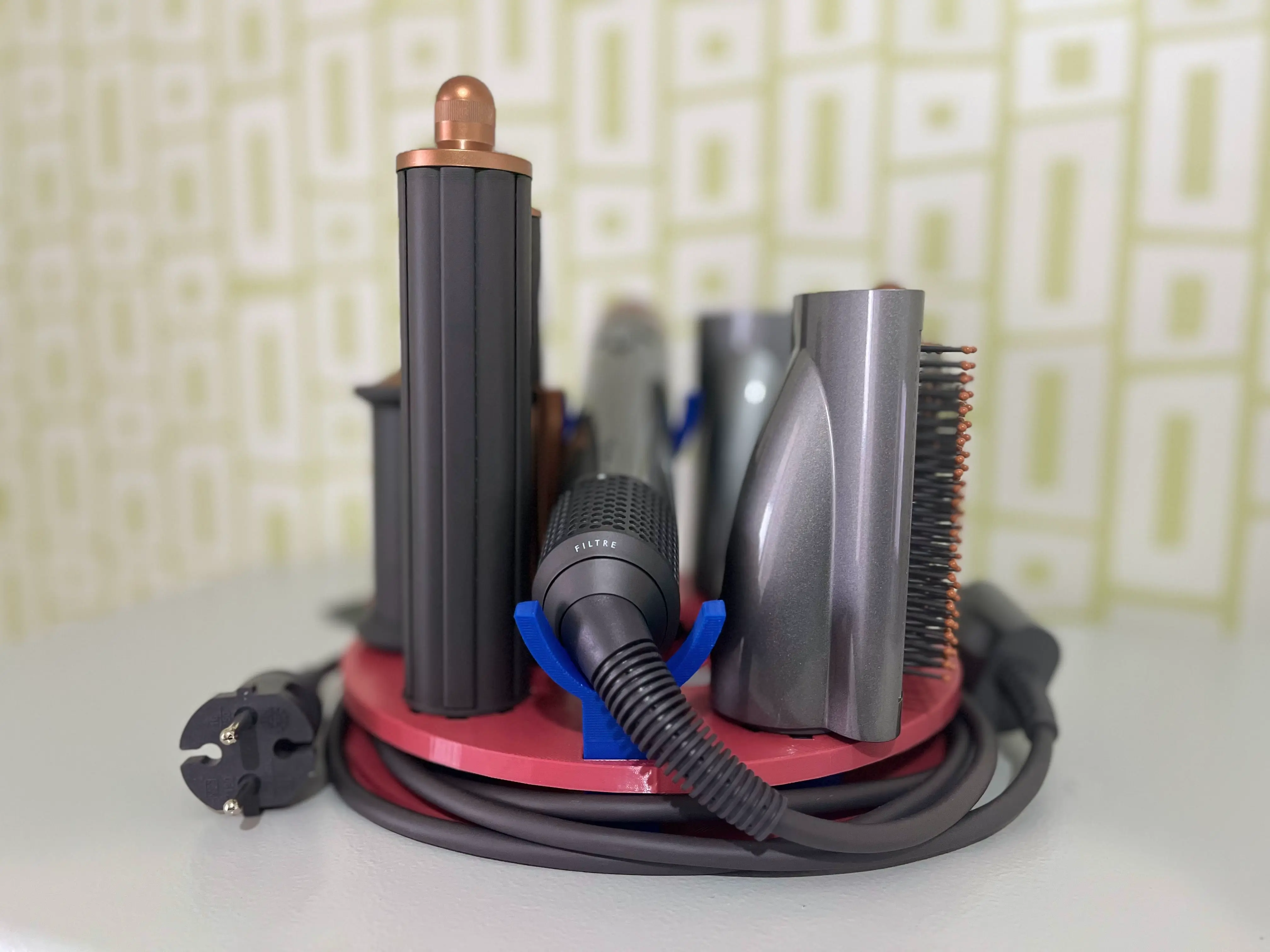 mODELLO 3D DI ORGANIZZATORE DYSON AIRWRAP