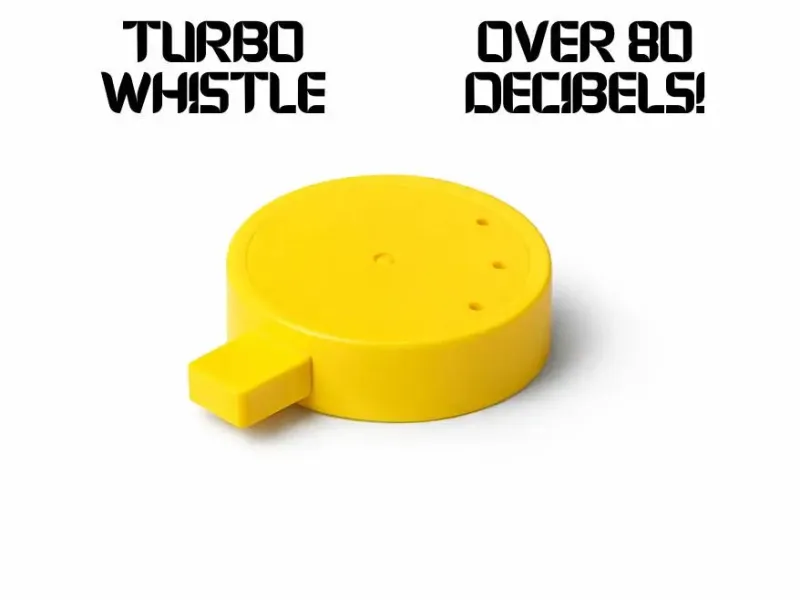 Sifflet Turbo : Plus de 80 décibels !