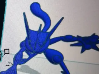 Pokemon Greninja with supports