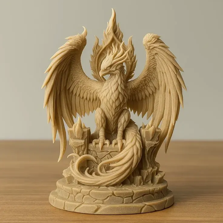 Emblème du Phénix et de la Flamme 🔥
