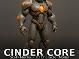 Emberforge Guardians — High-Poly Kitbash Character Pack10-1