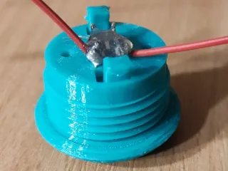 Small button to be used with microswitch