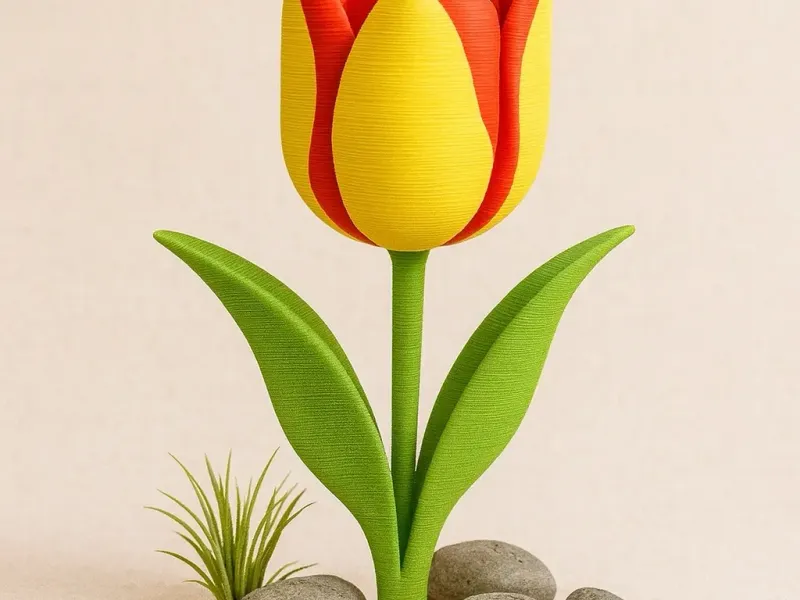 Cute Tulip