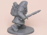 Sword And Shield Dwarf for DnD - Magic Series-2