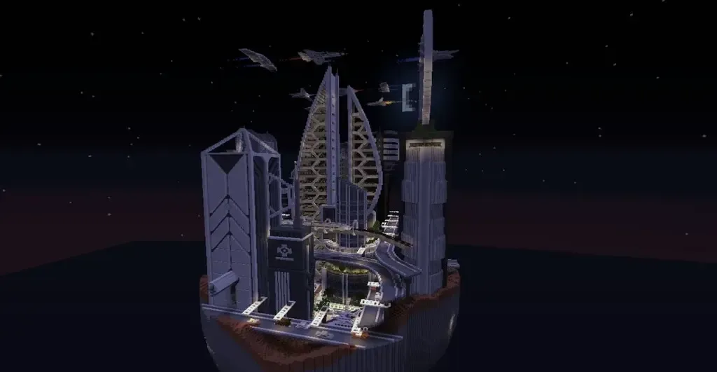 Minecraft Asteroid