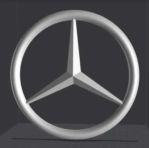 Flat Mercedes Logo