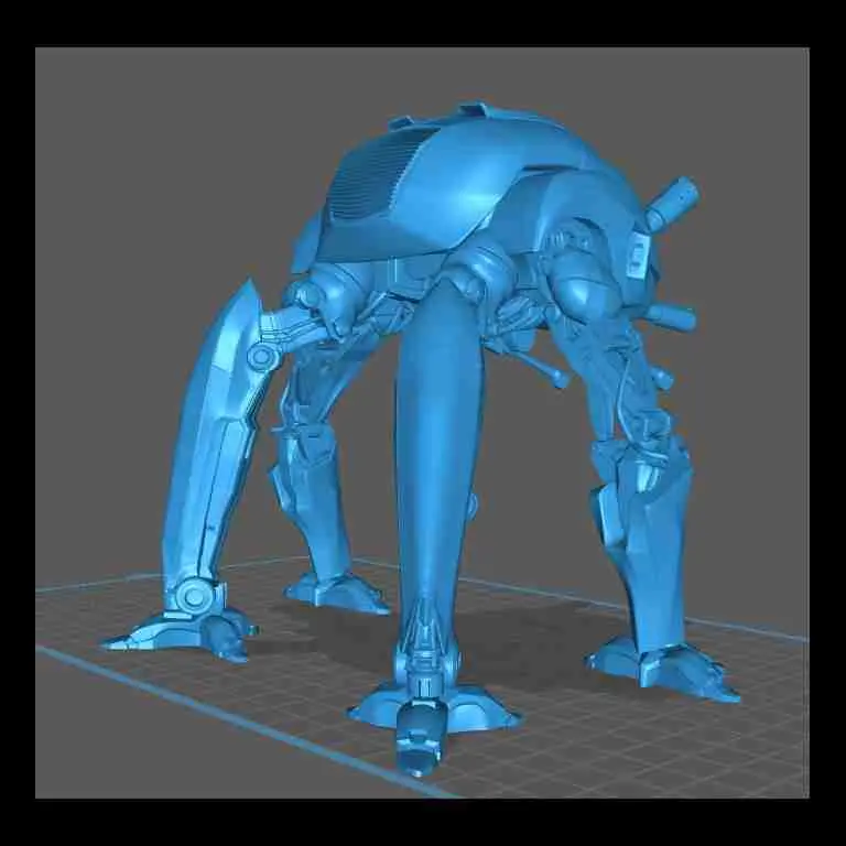 Robot Bot 4000 - ciencia ficción futuro 40k escenografía