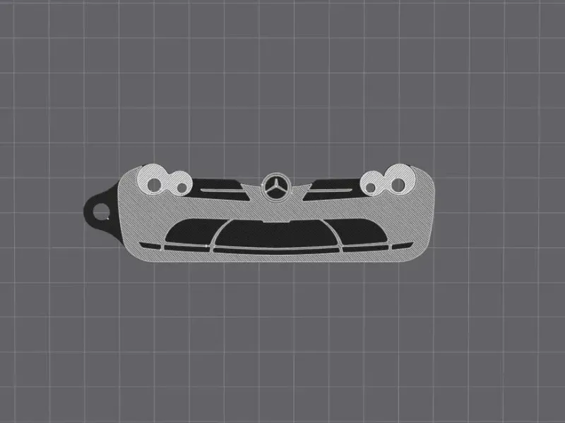 Mercedes-Benz SLR Keychain
