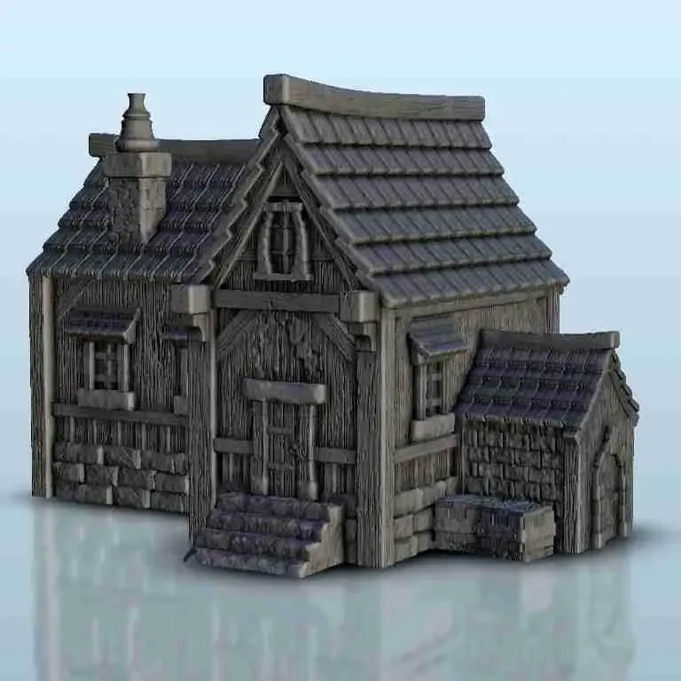 Medieval shop 6 - miniatures warhammer 40k 40000 terrain sce