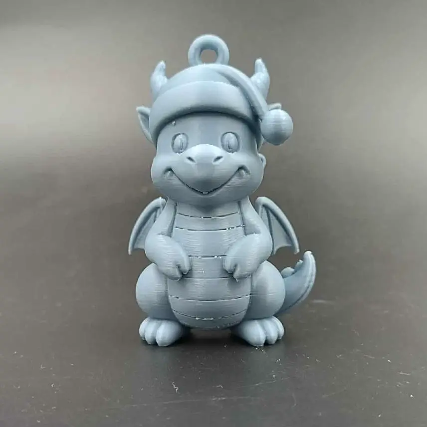 Cute Christmas Dragon Ornament –Holiday Decoration