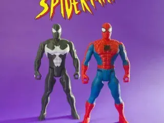 spiderman y Venom articulado 