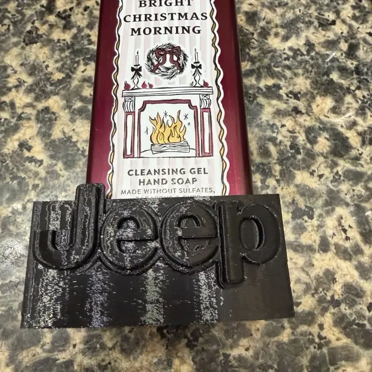 Bath & body works small soap pump jeep logo