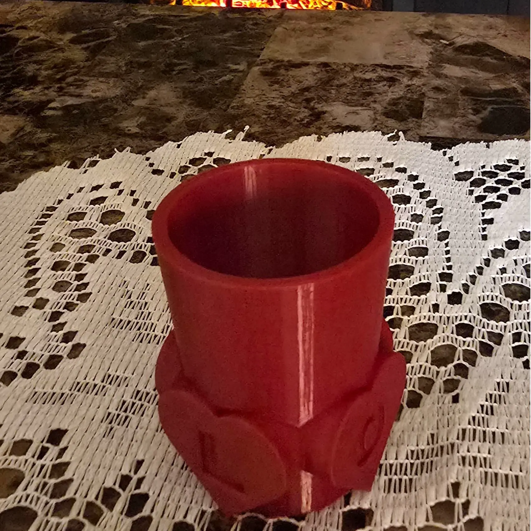 DD valentine shot glass