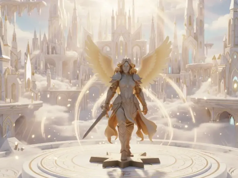 winged woman