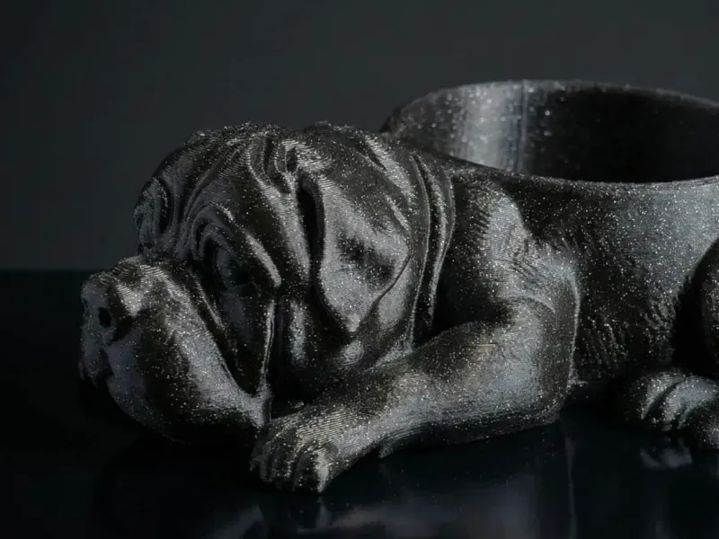 Rottweiler dog bowl - candy bowl, catch all tray.