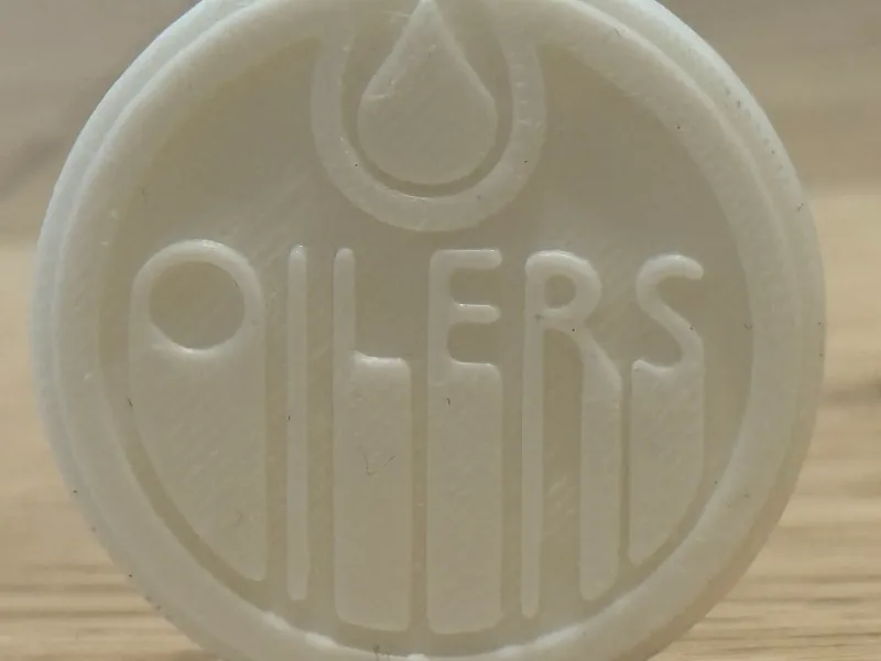 Small Oilers Logo Coin