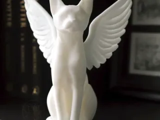Cat with Angel Wings