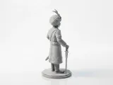 Maharathi Warrior Figurine Historical 3D Printable-2