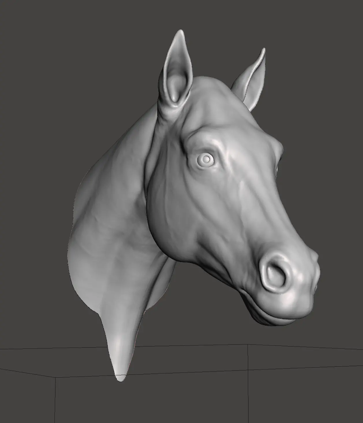 HORSE WALL MOUNT