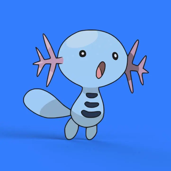 Wooper Wall Art
