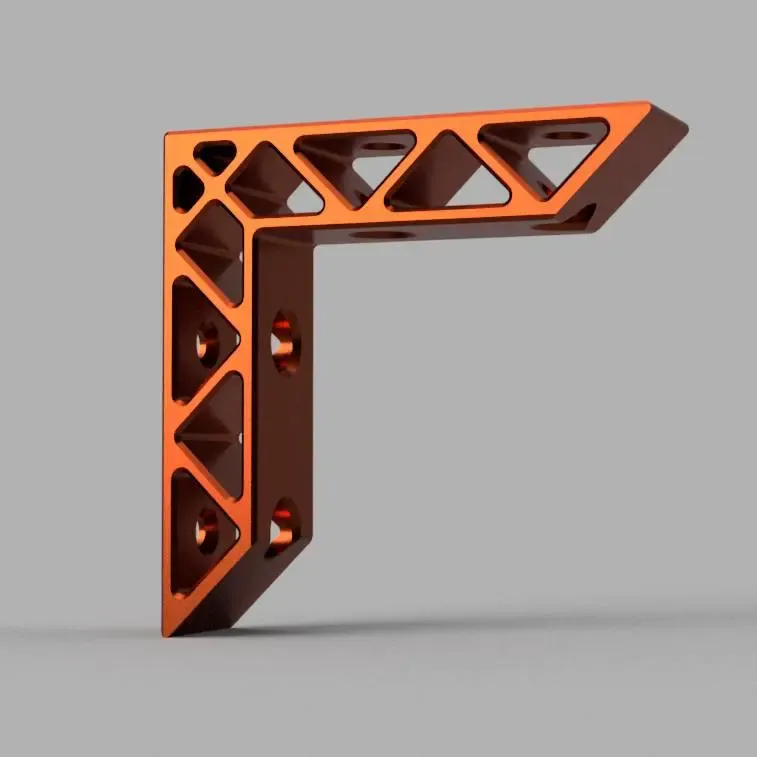 Shelf bracket 72x72mm