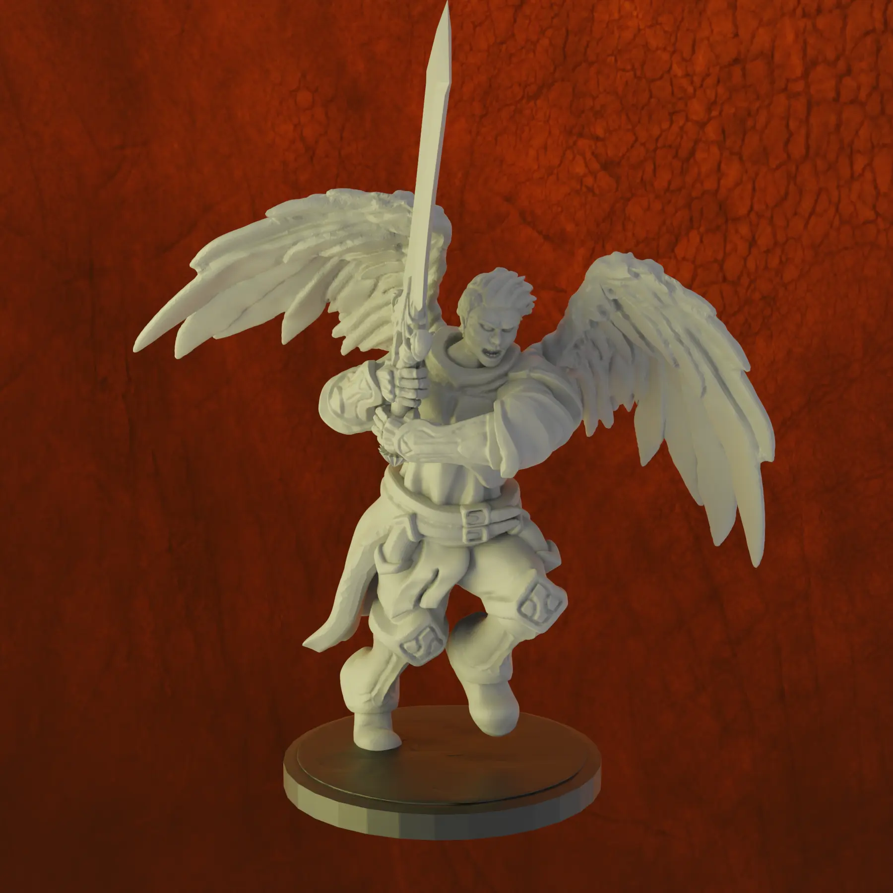 Warrior Aasimar | 3D models download | Creality Cloud