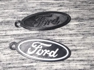 ford keychain single/dualcolor