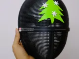 Squid Game Soldier Mask Happy Christmas Cosplay - Squidgame-1