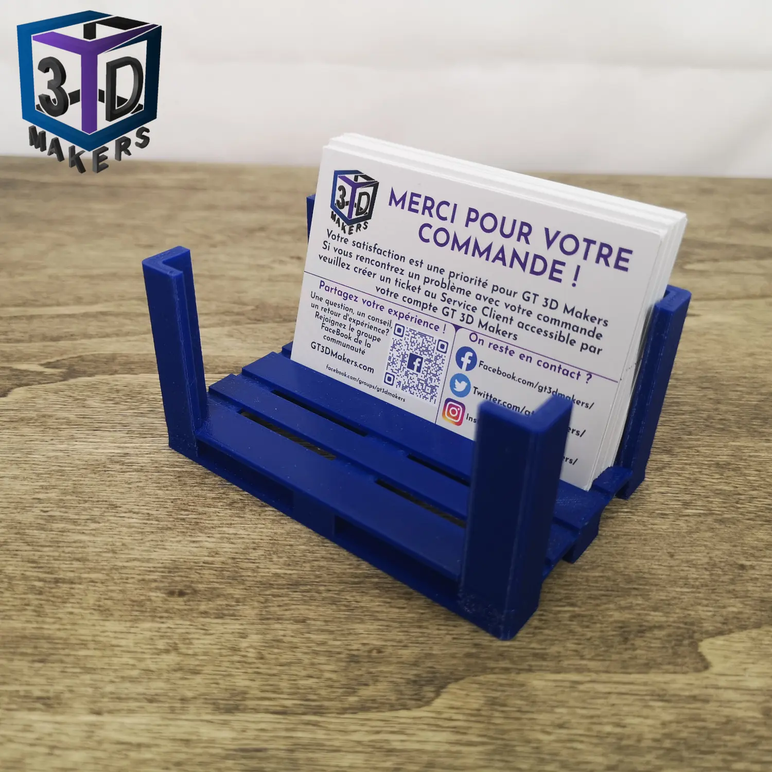 EUROPE PALLET BUSINESS CARD HOLDER