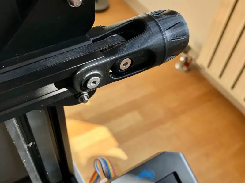 Substituição do tensor da correia do eixo X do Ender 3 V2