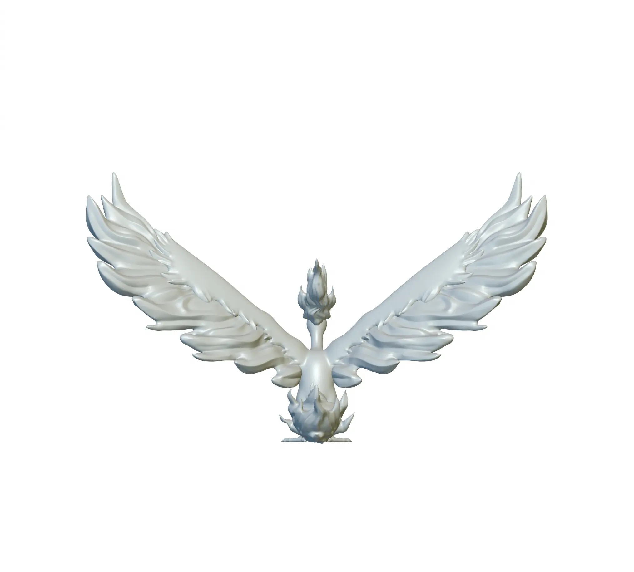 Pokemon Moltres #146 - Ready for 3D Printing!