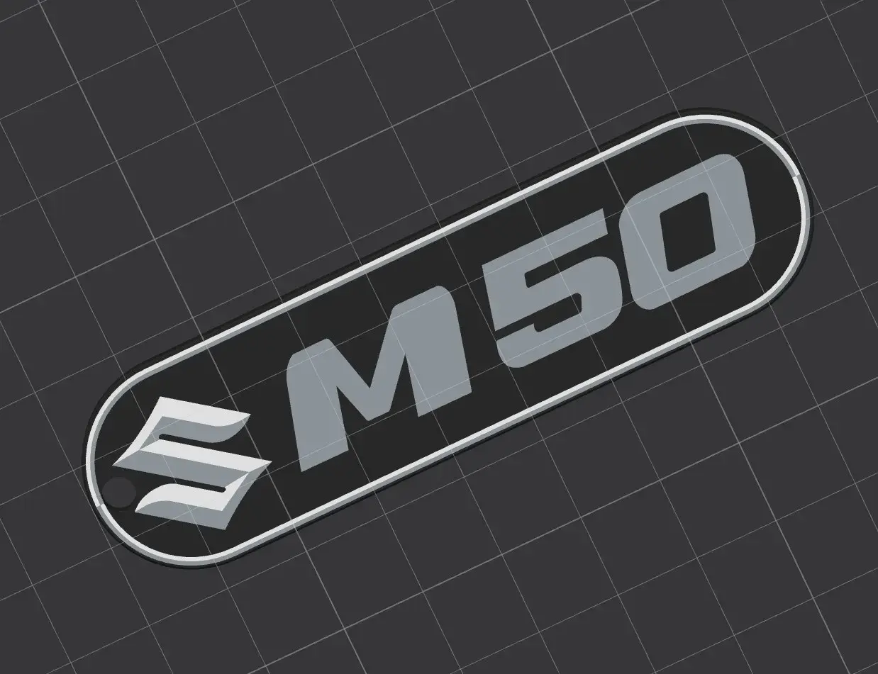 Suzuki M50 Keychain