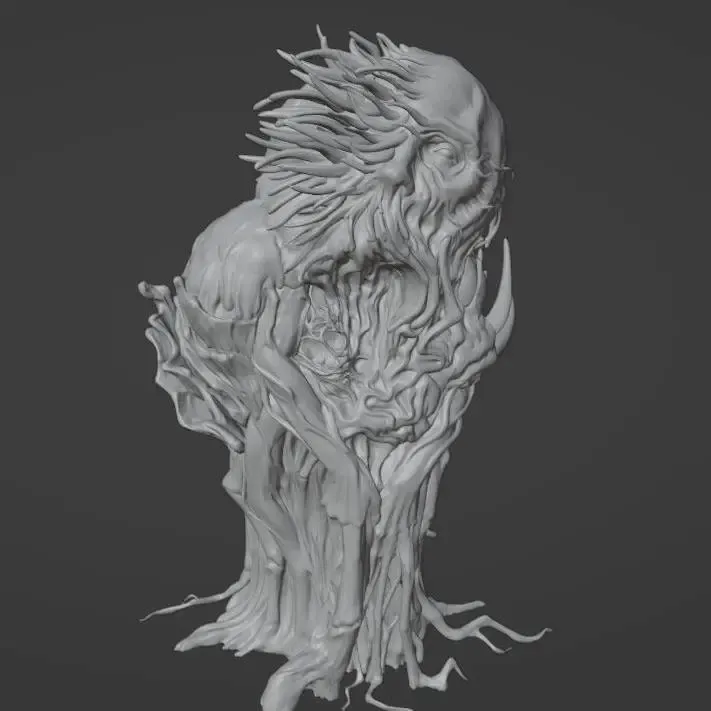 Scorn Ending Mutation 3D-Modell