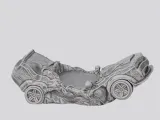 Smashed Car Miniature Base-0