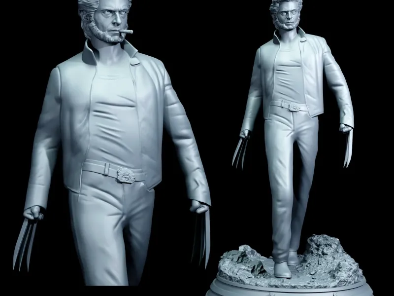 WOLVERINE - HUGH JACKMAN - X - MEN 3D PRINTING