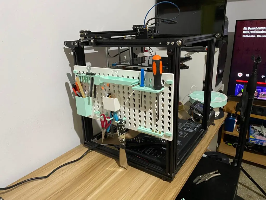 Tool Rack For 3D Printer