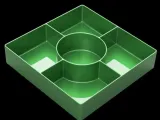 Flat container-0