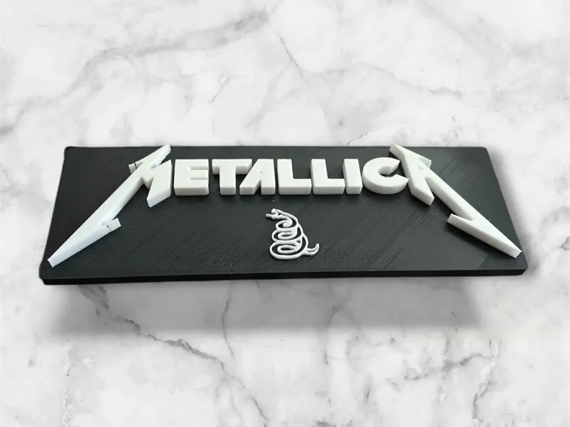Metallica Plate