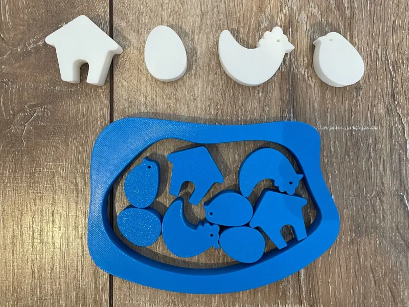 農場テーマのバランス玩具