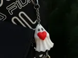 👻Ghost love❤️ keychain-1