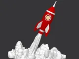 rocket 2 part display-0