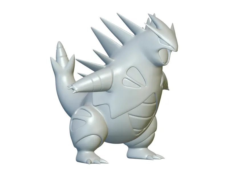 Pokemon Tyranitar #248 - Ready for 3D Printing!