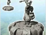 Músico orco con tambor de guerra calavera (3) - miniaturas warhammer-2