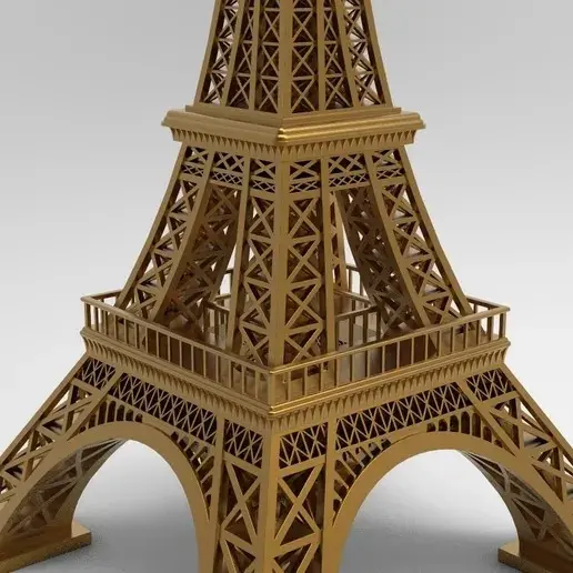 Eiffel Tower - 3D Model
