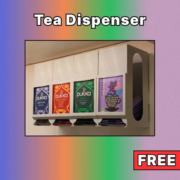 Dispensador de Saquinhos de Chá