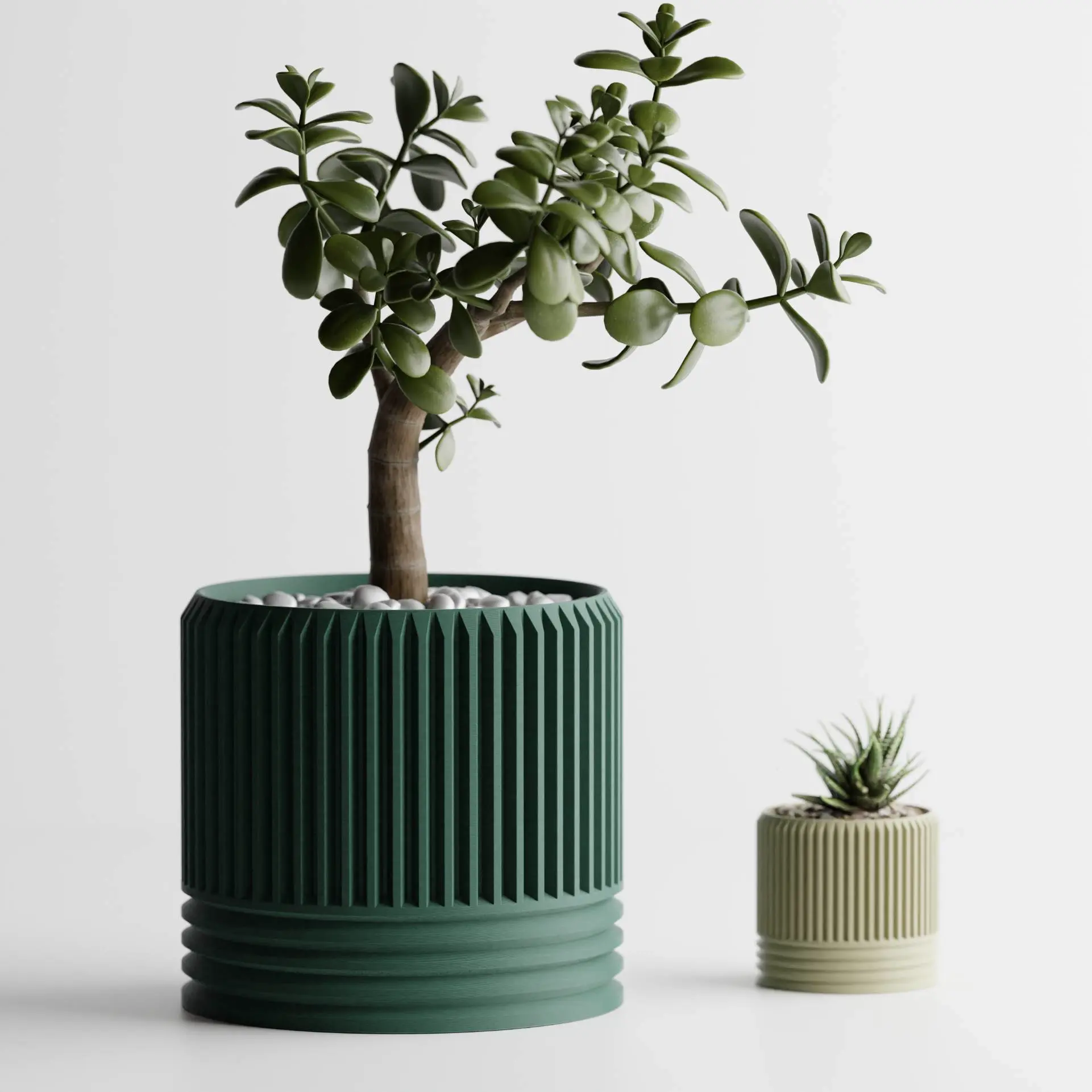 Plant Pot Planter Rib Delta 2-Ways 1